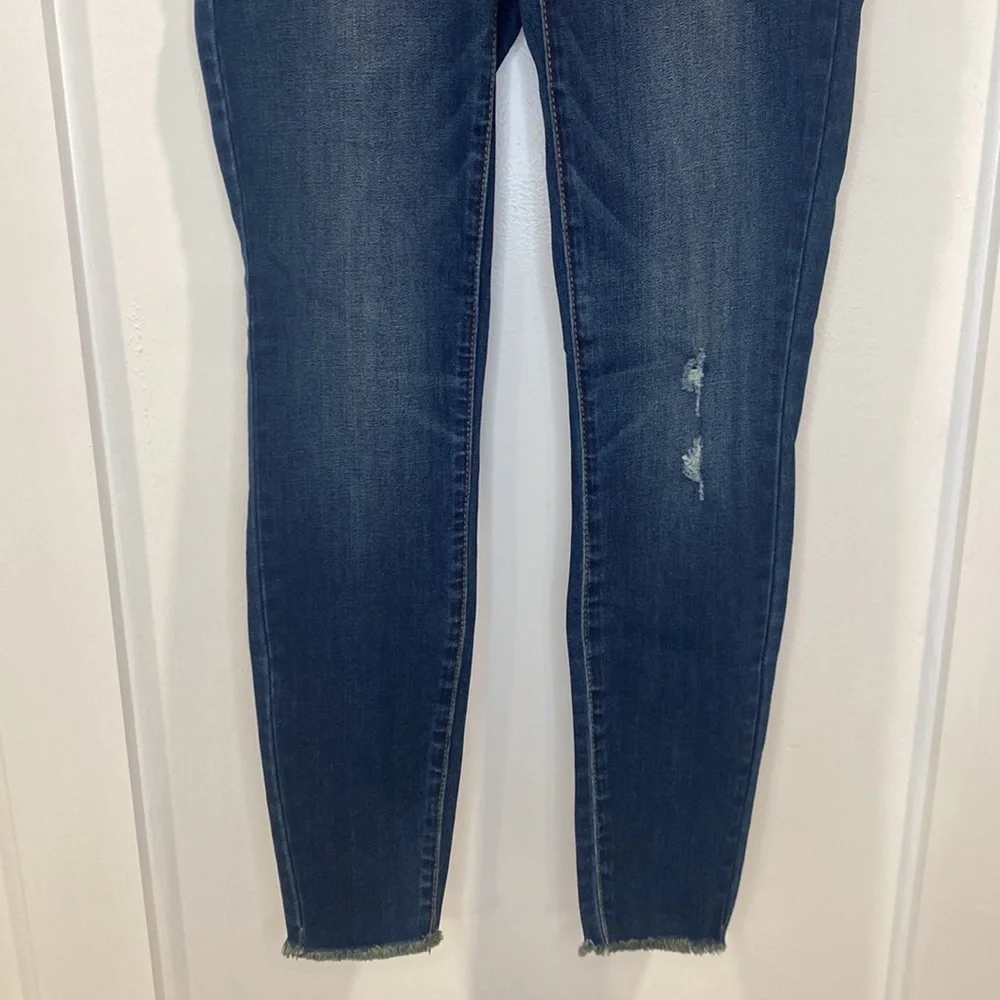 KANCAN Maternity dark wash skinny jeans